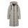 District Winter-Steppmantel Latte (mit Kapuze, warm) taupe Damen