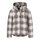 District Winter-Wolljacke Coffee (mit Kapuze, warm) taupe/off white Damen