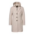 District Winter Coat Sorbet (with hood, warm) sand brown ladies