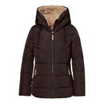 District Winterjacke Biscuit (winddicht, atmungsaktiv) dunkelbraun Damen