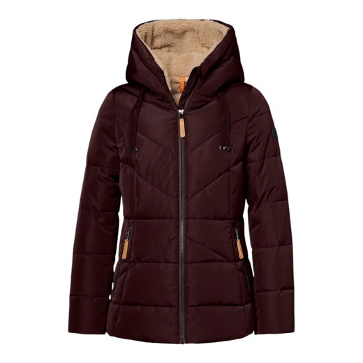 District Winterjacke Biscuit (winddicht, atmungsaktiv) burgundrot Damen