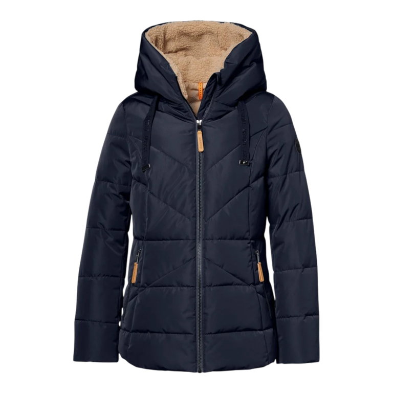 District Winterjacke Biscuit (winddicht, atmungsaktiv) navyblau Damen