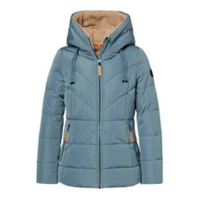 District Winter Jacket Biscuit (windproof, breathable) mineral blue ladies