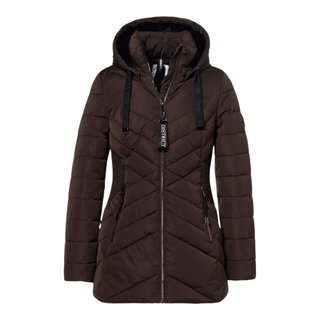 District Winterjacke Candy (winddicht, atmungsaktiv) dunkelbraun Damen
