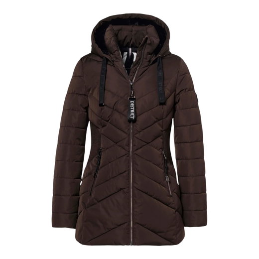 District Winterjacke Candy (winddicht, atmungsaktiv) dunkelbraun Damen