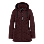 District Winterjacke Candy (winddicht, atmungsaktiv) burgundrot Damen