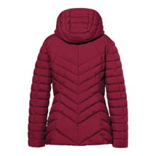 District Winterjacke Cookie (mit Kapuze) rot Damen