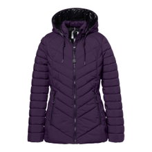 District Winterjacke Cookie (mit Kapuze) plum Damen