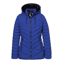 District Winterjacke Cookie (mit Kapuze) kobaltblau Damen