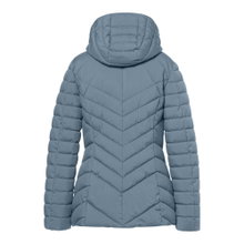 District Winterjacke Cookie (mit Kapuze) mineralblau Damen