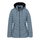 District Winterjacke Cookie (mit Kapuze) mineralblau Damen