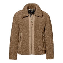 District Winterjacke Cupcake (Kunstfell, warm) camelbraun Damen
