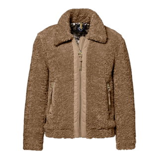 District Winterjacke Cupcake (Kunstfell, warm) camelbraun Damen