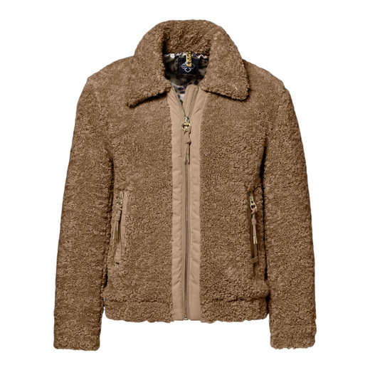 District Winterjacke Cupcake (Kunstfell, warm) camelbraun Damen