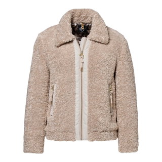 District Winterjacke Cupcake (Kunstfell, warm) hellbeige Damen