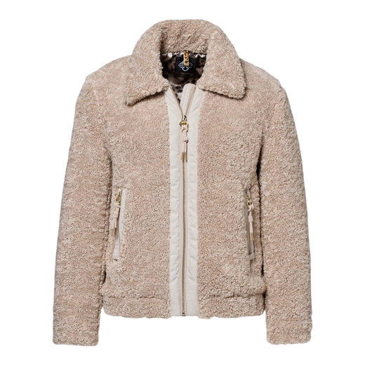 District Winterjacke Cupcake (Kunstfell, warm) hellbeige Damen