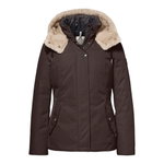 District Winterjacke Eclair (winddicht, atmungsaktiv) dunkelbraun Damen