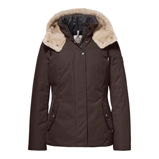 District Winterjacke Eclair (winddicht, atmungsaktiv) dunkelbraun Damen