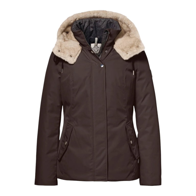 District Winterjacke Eclair (winddicht, atmungsaktiv) dunkelbraun Damen