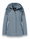 District Winterjacke Eclipse mit Kapuze (Mantel, winddicht, wasserabweisend) mineralblau Damen