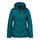 District Winterjacke Flat White (mit Kapuze, warm) pacificblau Damen