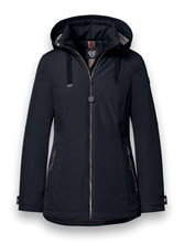District Winterjacke Ischgl (mit Kapuze, wasserabweisend) navyblau Damen