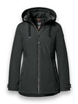 District Winterjacke Ischgl (mit Kapuze, wasserabweisend) schwarz Damen
