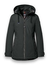 District Winterjacke Ischgl (mit Kapuze, wasserabweisend) schwarz Damen
