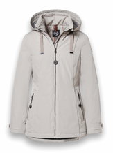 District Winterjacke Ischgl (mit Kapuze, wasserabweisend) beige Damen