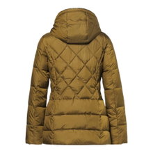 District Winterjacke Macaron (mit Kapuze, gefüttert) mustardgelb Damen