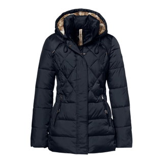 District Winterjacke Macaron (mit Kapuze, gefüttert) navyblau Damen