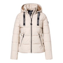 District Winter Jacket Macchiato (with hood) beige ladies