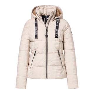District Winterjacke Macchiato (mit Kapuze) beige Damen