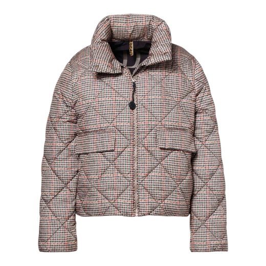 District Winterjacke Matcha (Stehkragen, warm) beige/bunt Damen