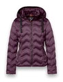 District Winterjacke Snowbird (mit Kapuze, wasserabweisend) burgunderrot Damen