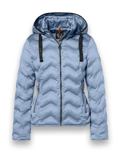 District Winterjacke Snowbird (mit Kapuze, wasserabweisend) hellblau Damen