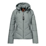 District Winter Jacket Tartufo (with hood, warm) jade green ladies