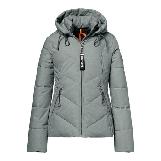 District Winterjacke Tartufo (mit Kapuze, warm) jade grün Damen