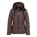 District Winterjacke Truffle (abnehmbare Kapuze) coffeebraun Damen