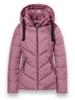 District Winterjacke Val Thorens (mit Kapuze, wasserabweisend) pink Damen