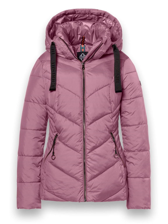 District Winterjacke Val Thorens (mit Kapuze, wasserabweisend) pink Damen