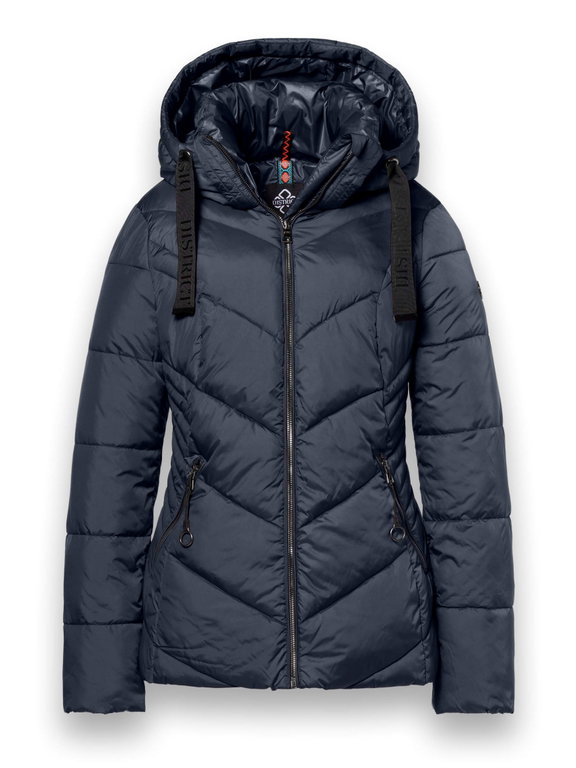 District Winterjacke Val Thorens (mit Kapuze, wasserabweisend) dunkelblau Damen