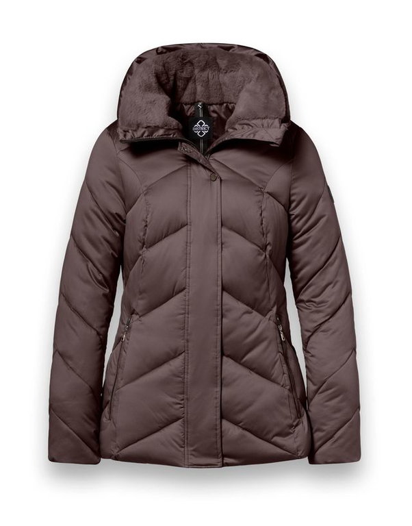 District Winterjacke Verbier (gefüttert, wasserabweisend) braun Damen