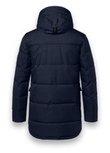 District Winterjacke Wisconsin mit Kapuze (Parka, winddicht, warm) navyblau Herren