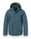 District Winterjacke Wolf mit Kapuze (winddicht, leichte wattierung, warm) stahlblau Herren