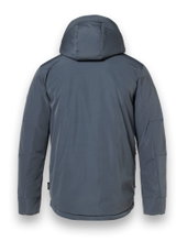 District Winterjacke Wolf mit Kapuze (winddicht, leichte wattierung, warm) airforce blau Herren
