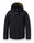 District Winterjacke Wolf mit Kapuze (winddicht, leichte wattierung, warm) schwarz Herren