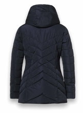 District Winterjacke Workout mit Kapuze (Mantel, wasserabweisend) navyblau Damen