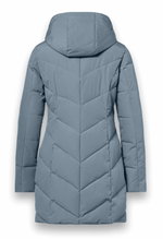 District Wintermantel Zodiac (mit Kapuze, warm, wasserabweisend) mineralblau Damen