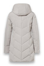 District Winter Coat Zodiac (with hood, warm, water-repellent) beige ladies